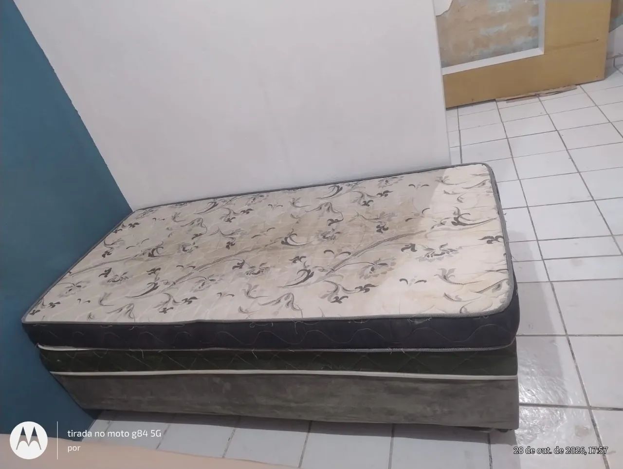 Cama de solteiro base e colchão 190 - Foto 2