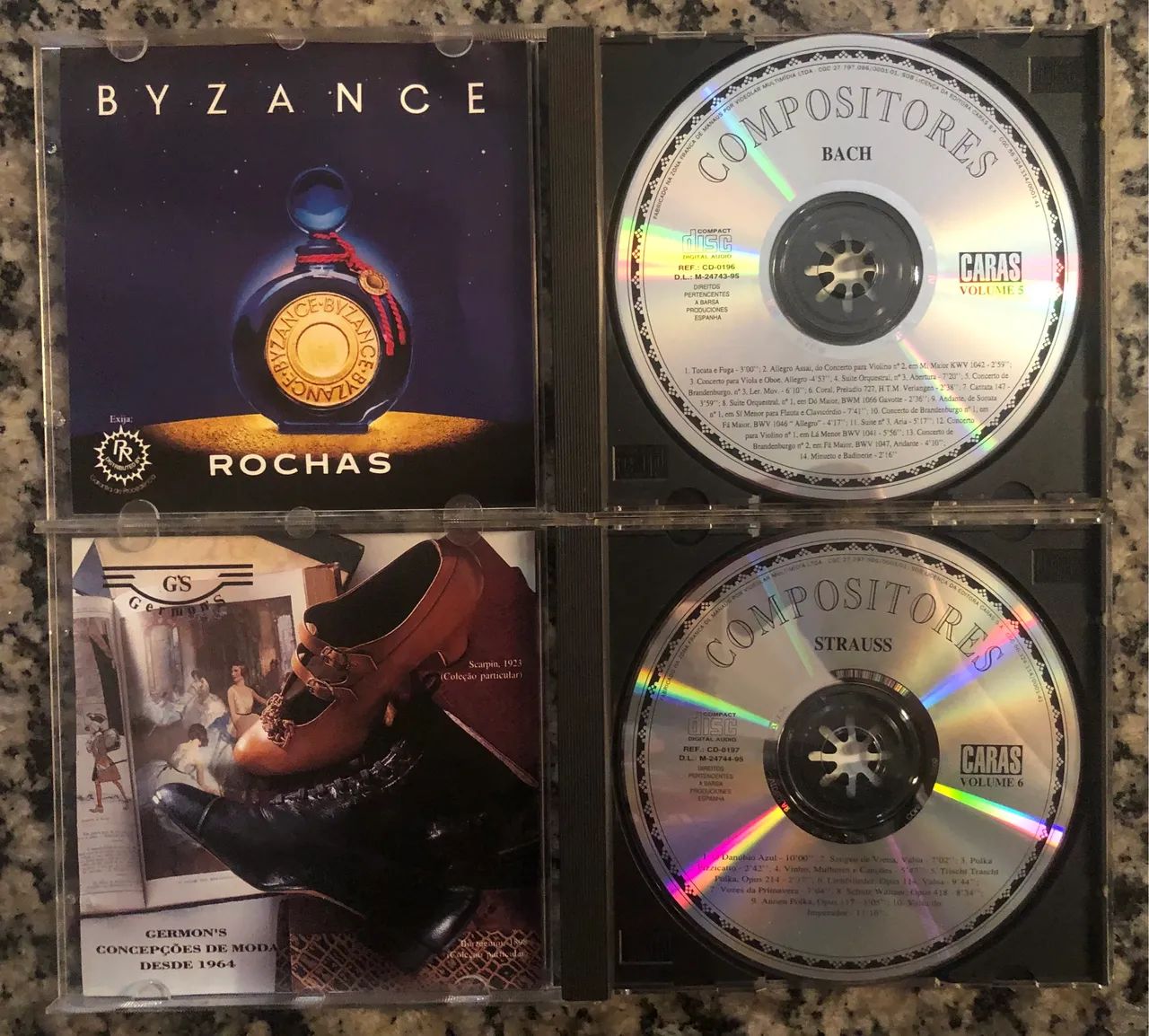 Coleção Caras: Gênios da Música II (7 CDs) (Incompleto) - CDs