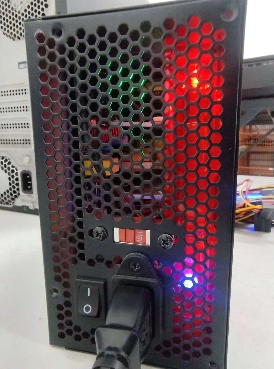 FONTE GAMER 600W - Foto 2
