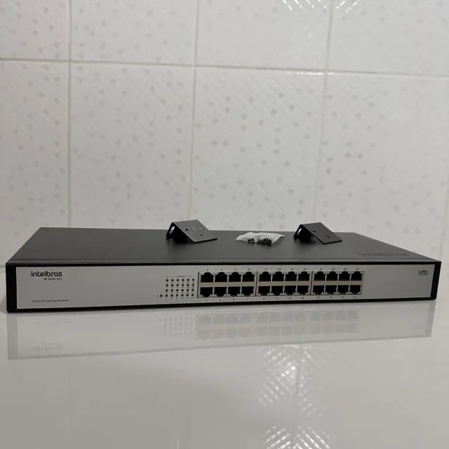 Switch Intelbras 24P Fast SF2400 QR+ - Foto 4