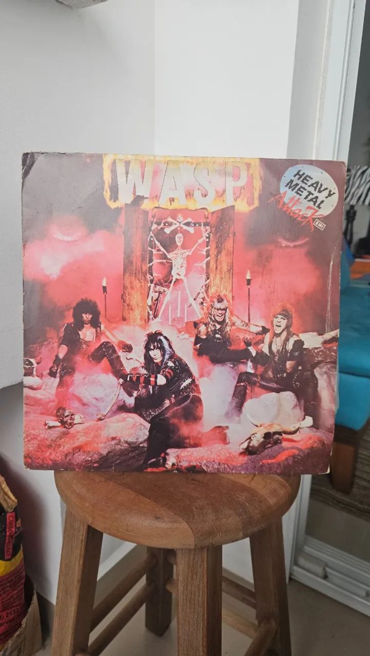Vinil Lp Wasp Wasp + Encarte Ótimo Estado