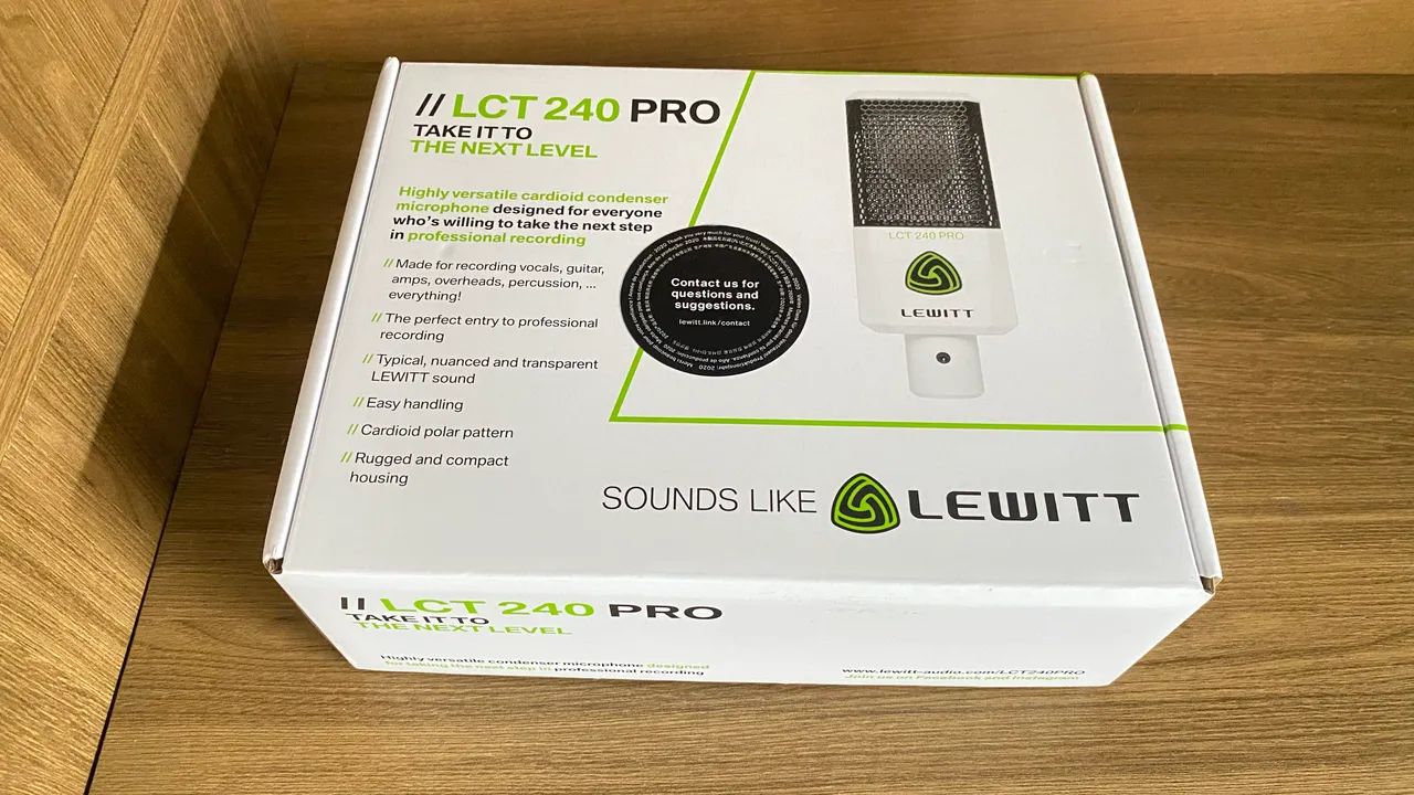 Microfone Lewitt profissional  - Foto 3