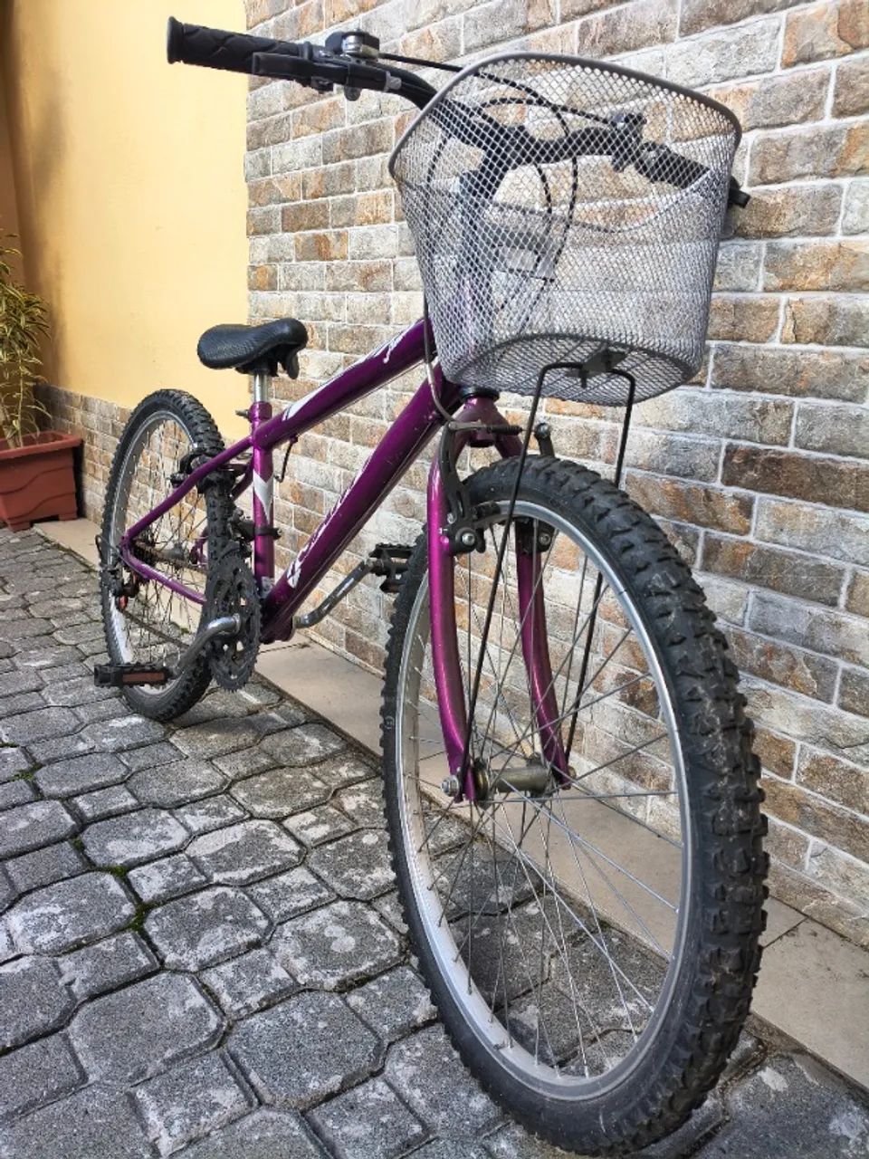 Bicicleta Samy Aro 24 Feminina com Cesta - Foto 2