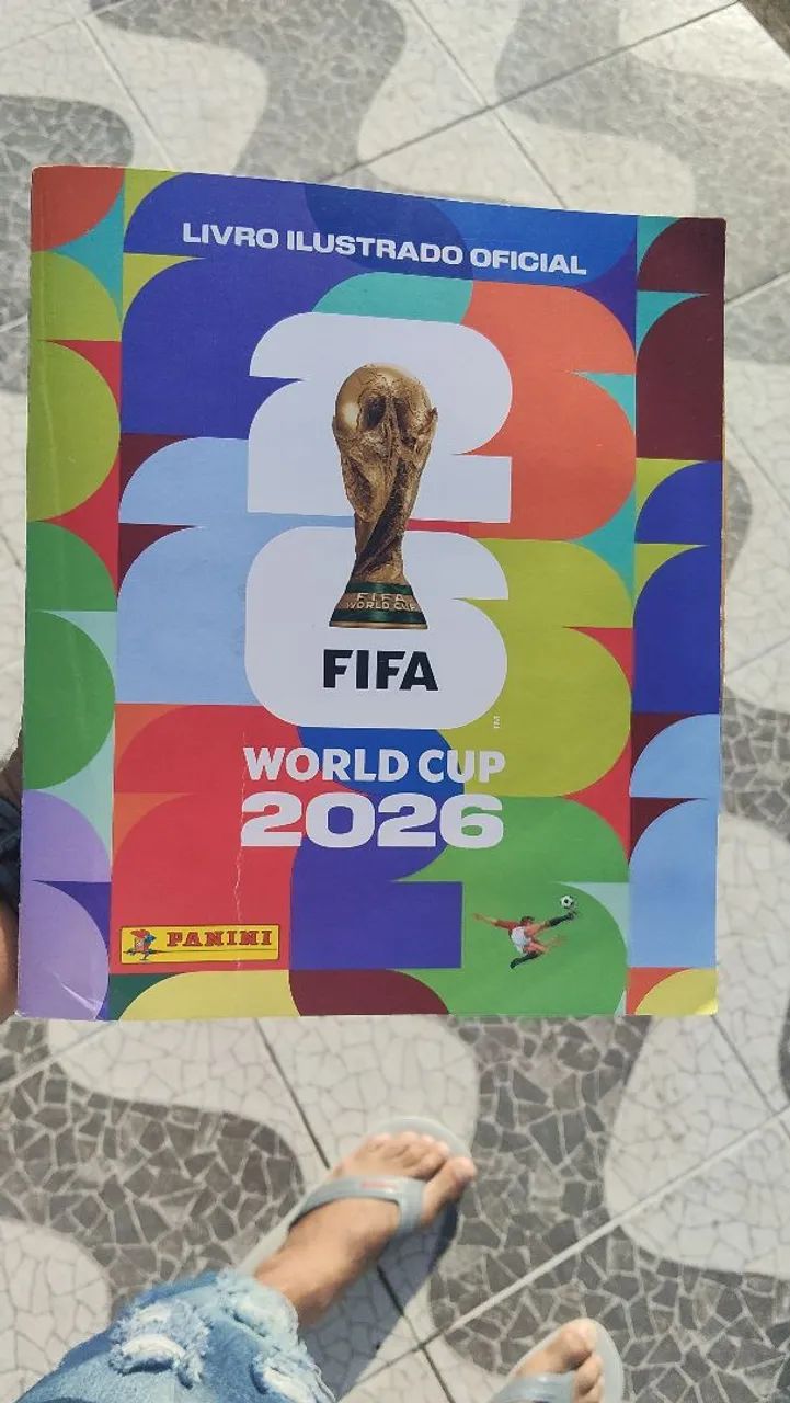 Álbum da copa 2026 completo 
