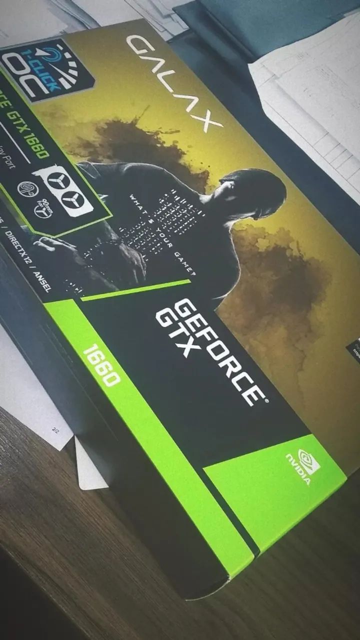 PLACA DE VÍDEO GTX 1660 6GB VRAM