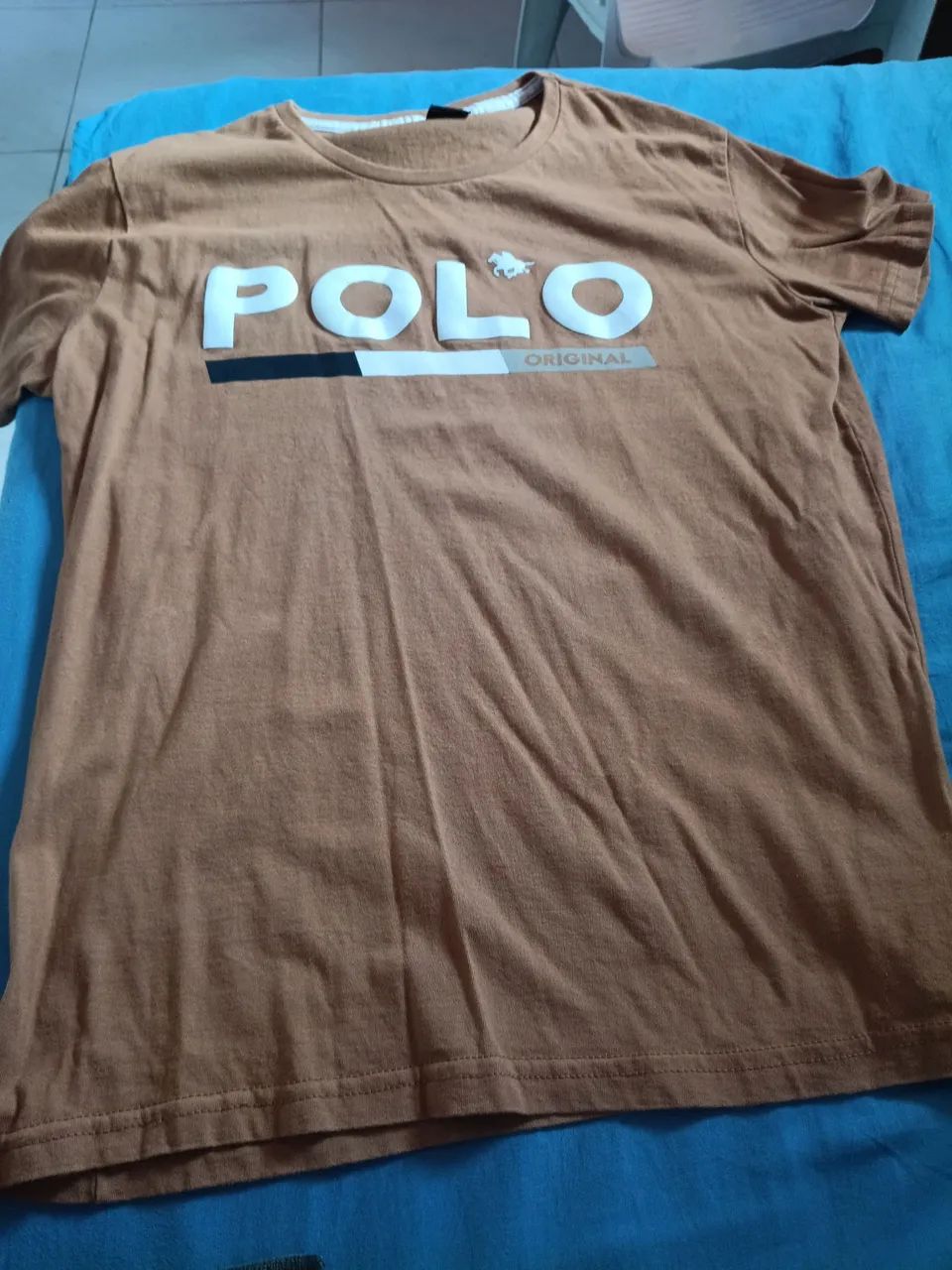 Camisa da polo marrom