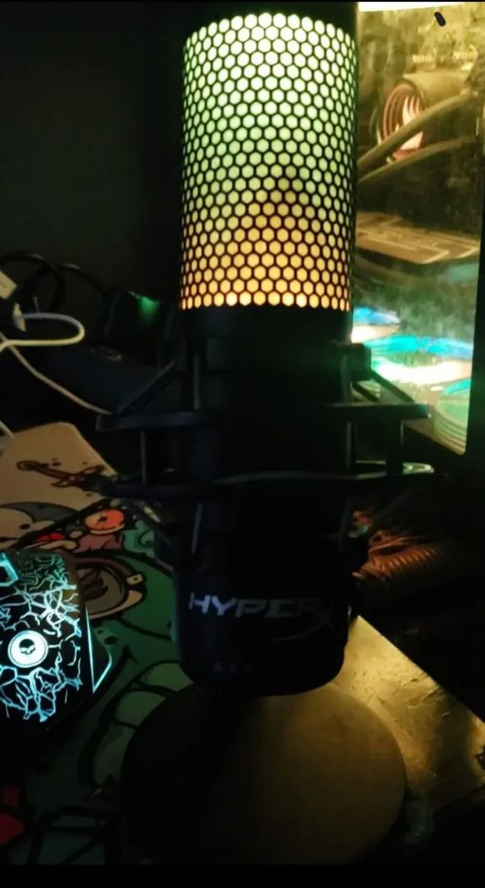 Microfone Hyperx Quadcast S | IMPÉCAVEL