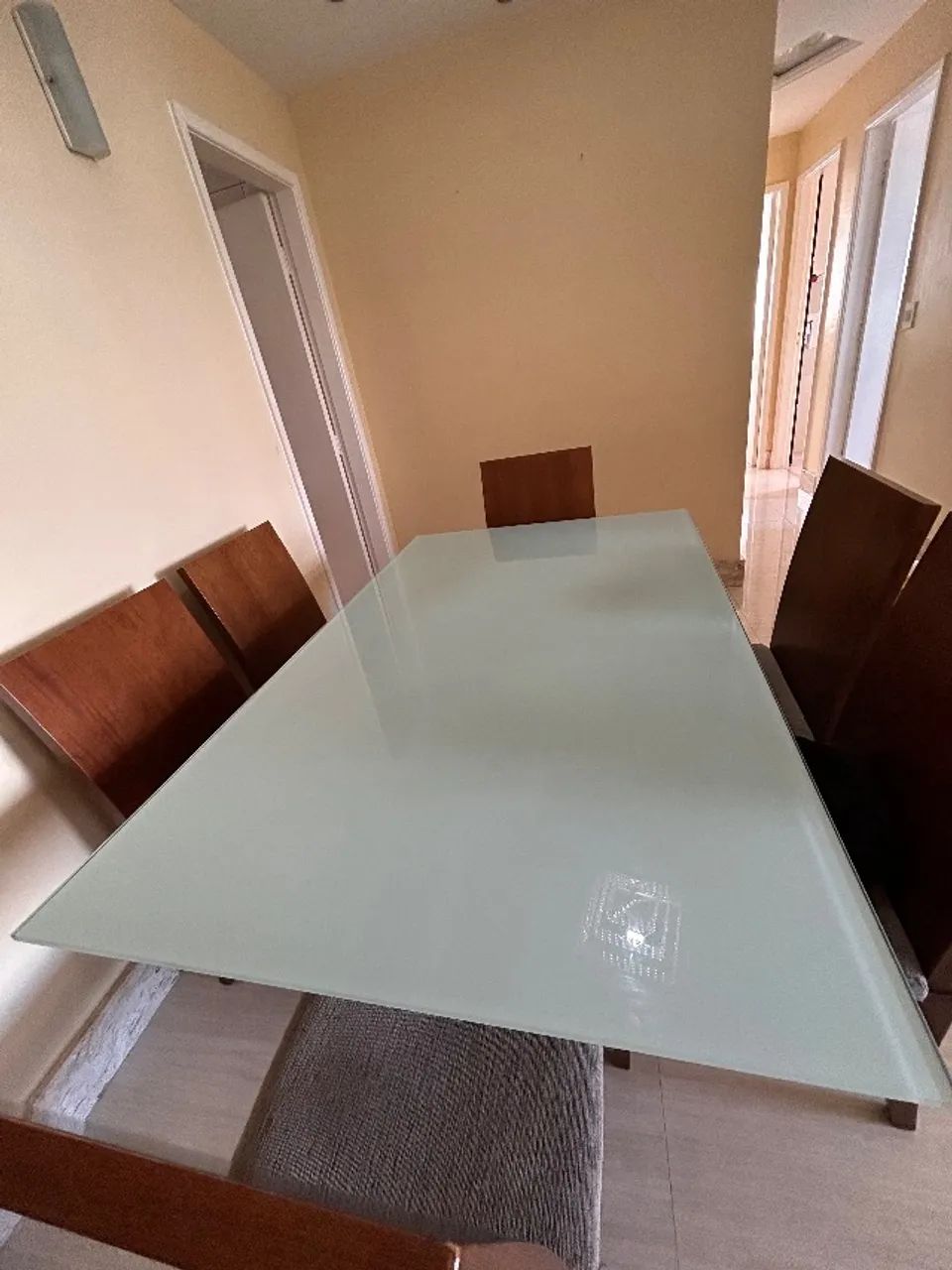 Conjunto de mesa de jantar com 6 cadeiras  - Foto 3