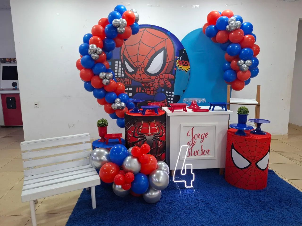 DECORAÇÃO COMPLETA COM BALÕES INCLUSO  - Foto 5