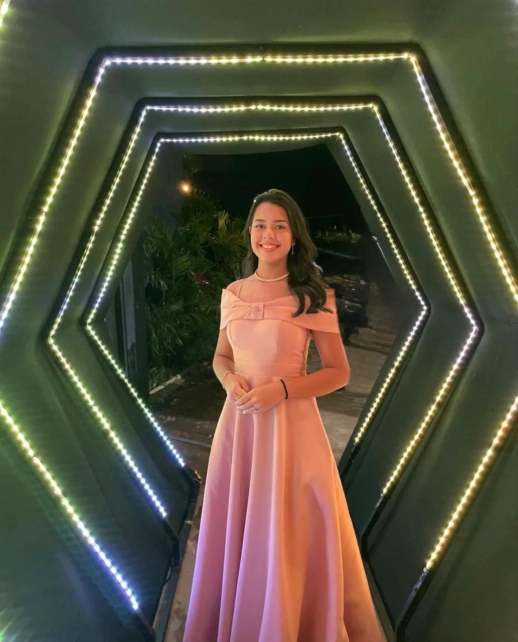 Vestido de festa Rosa  - Foto 4