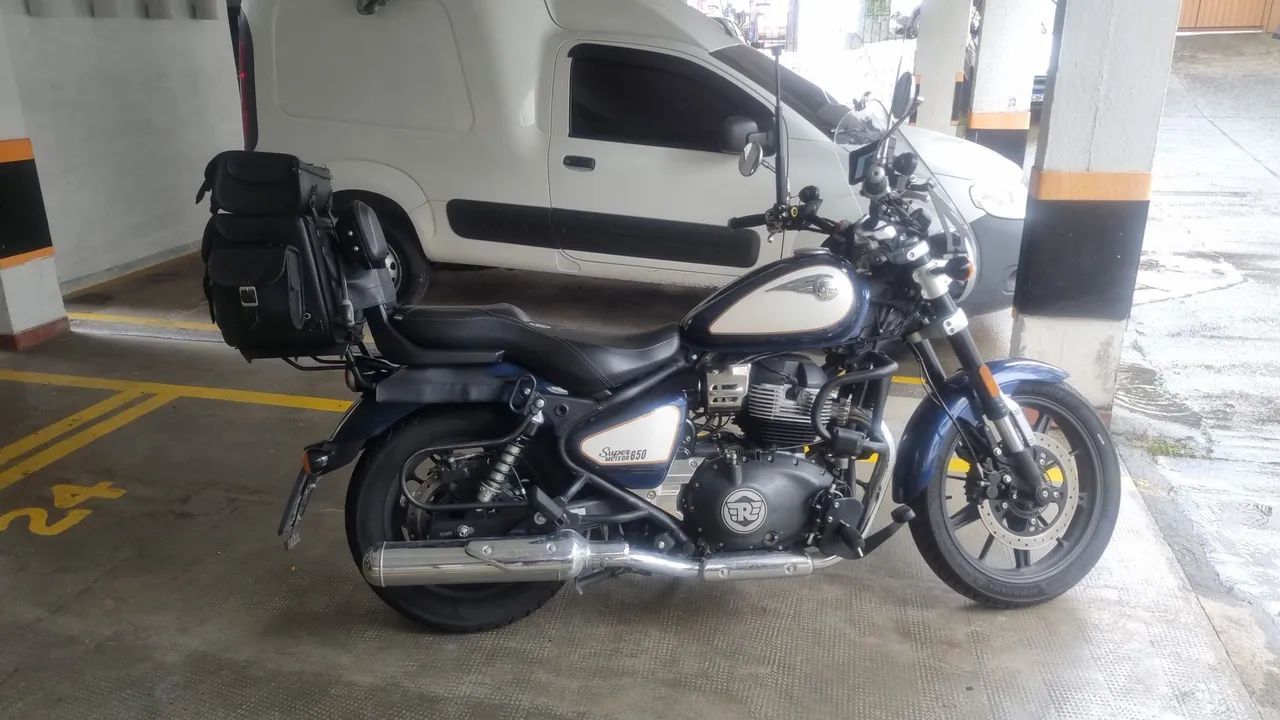 Super meteoro Blue com 7k de acessórios, comprar e andar. - Foto 3