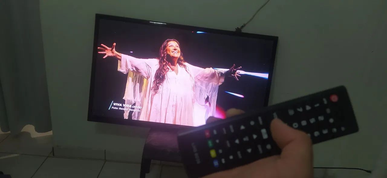Tv Samsung 55 polegadas digital linda de imagem não e smart - Foto 5