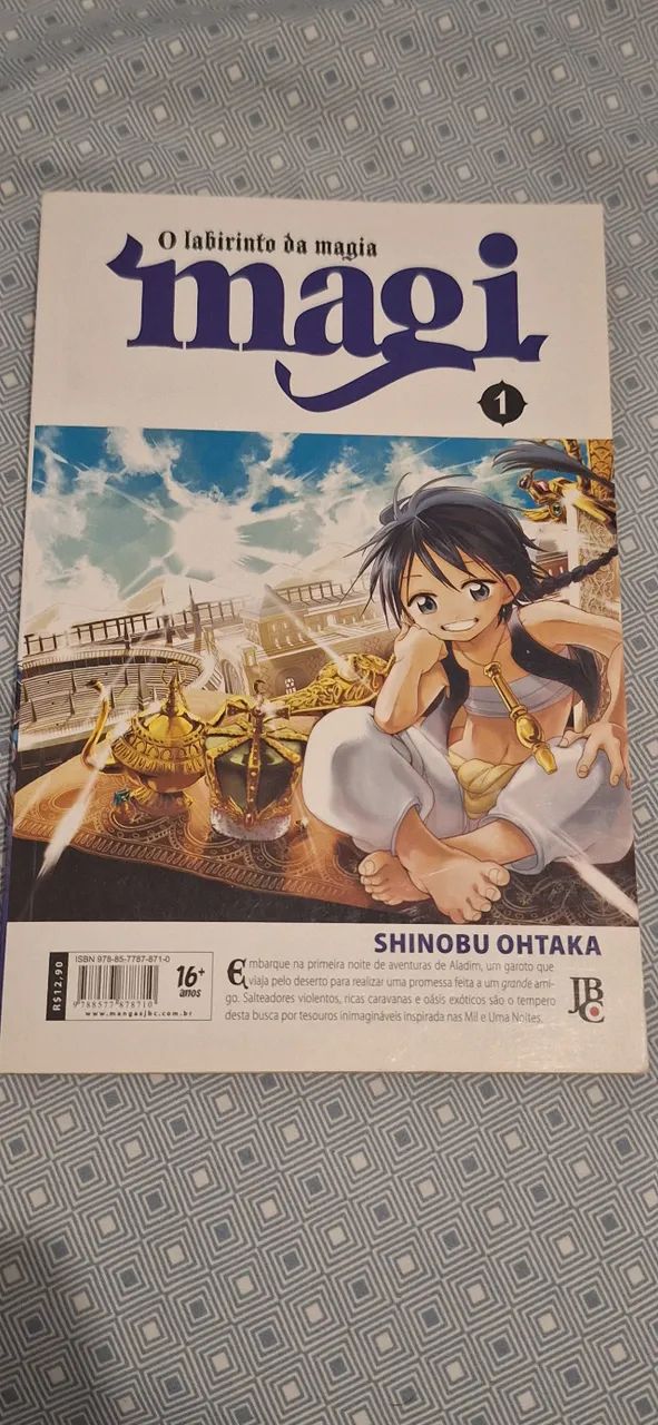 Mangá Magi Vol 01 - Foto 2