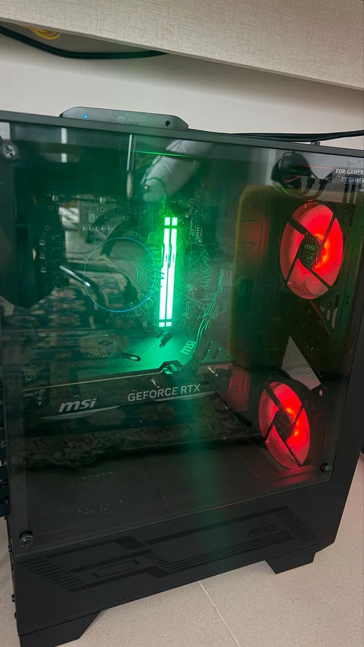 PC Gamer RTX 4070 12GB + i5-14400F + 32GB DDR5 + SSD M.2 | MSI