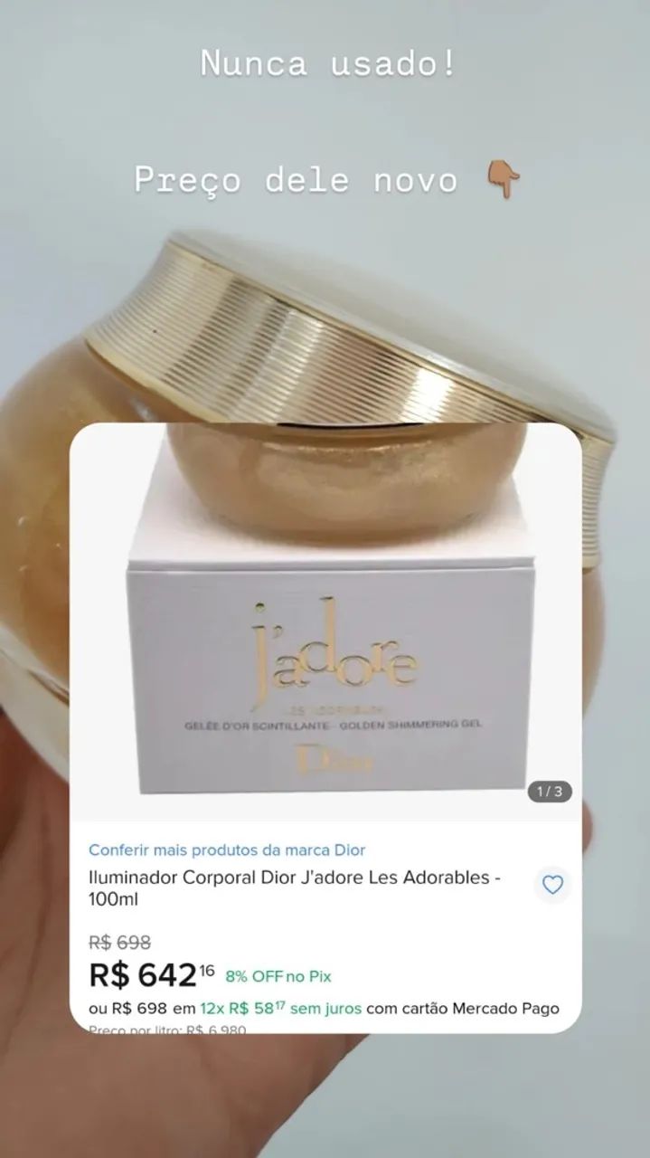 Geele dor DIOR jadore  - Foto 2