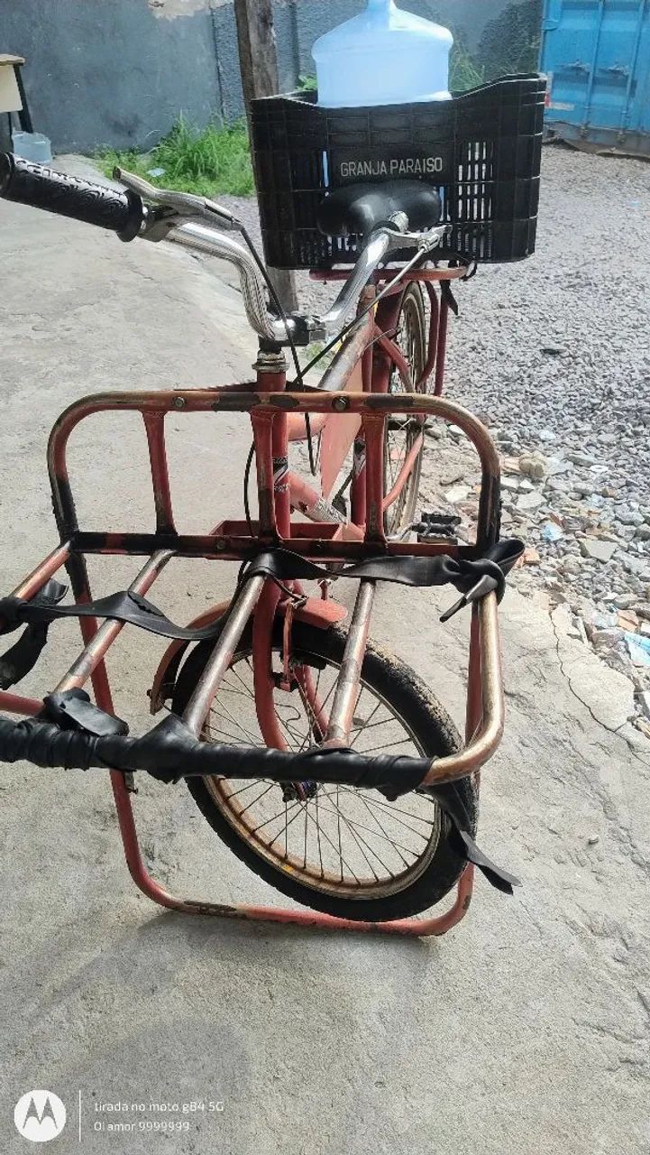 Cargueira e carrinho de carga