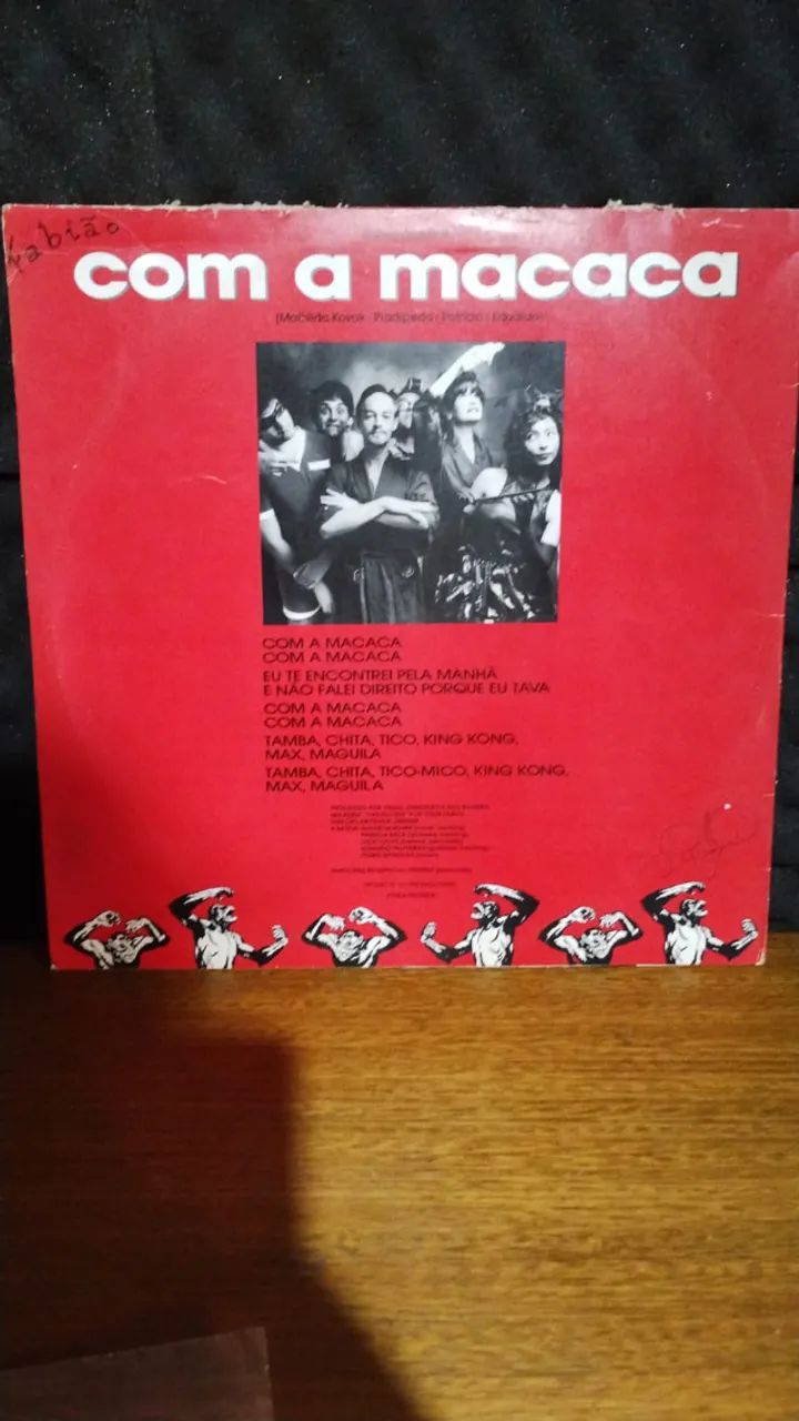 Mathilda's Lp Com A Macaca Wea 1990 3163 Vynil - Foto 2
