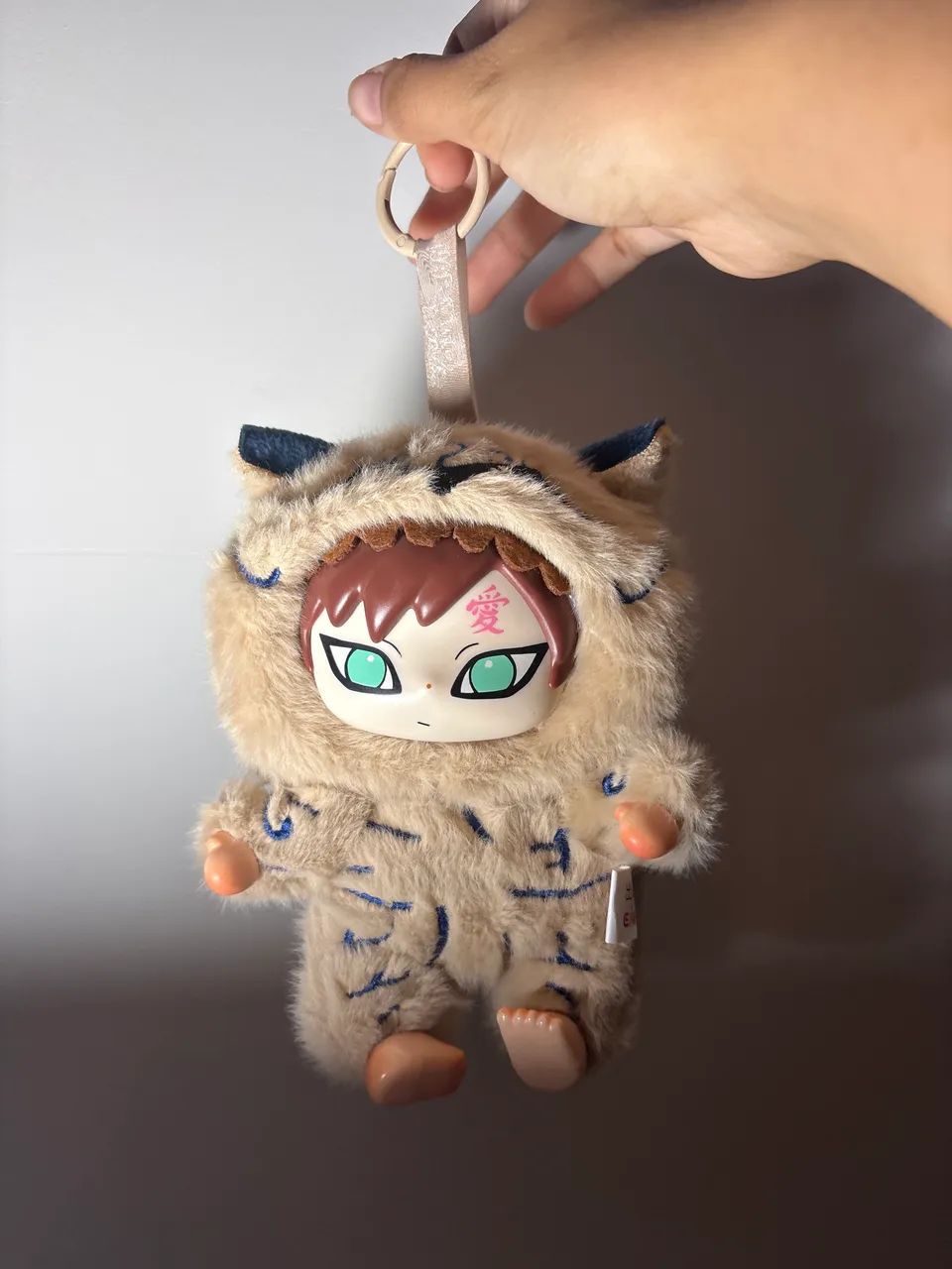 Boneco de pelúcia do Gaara de Naruto colecionável 