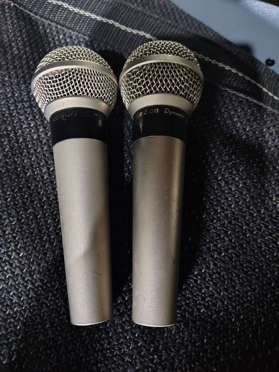 2 Microfones Profissionais Dinamic SM58 Lesson original 