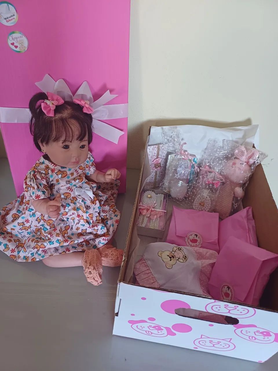 Bebê Reborn Com Berço  - Foto 4