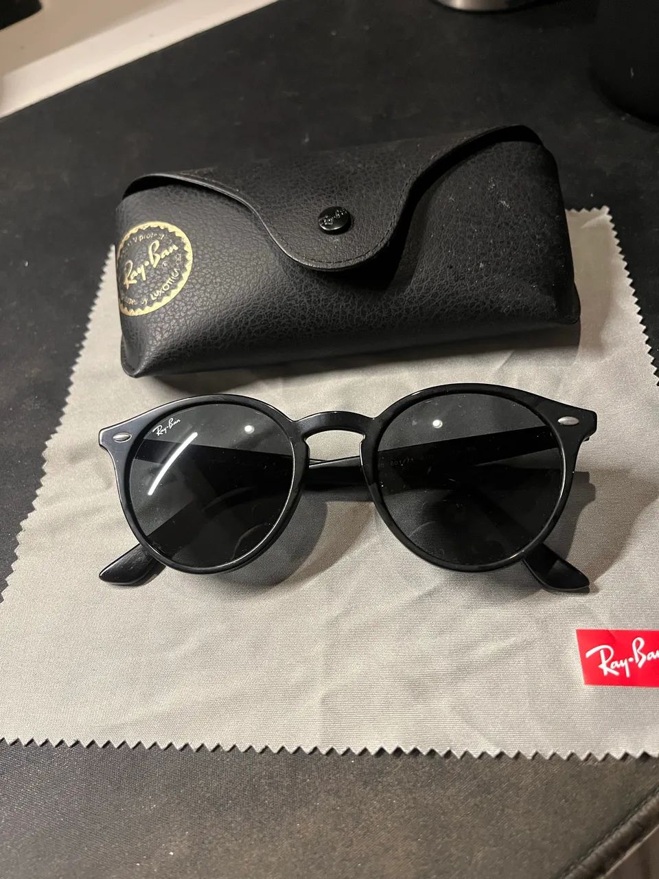 Óculos Ray-Ban RB2180 preto - Foto 3