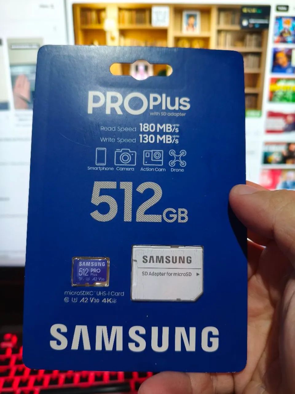 Micro SD Samsung 512GB Pro Plus