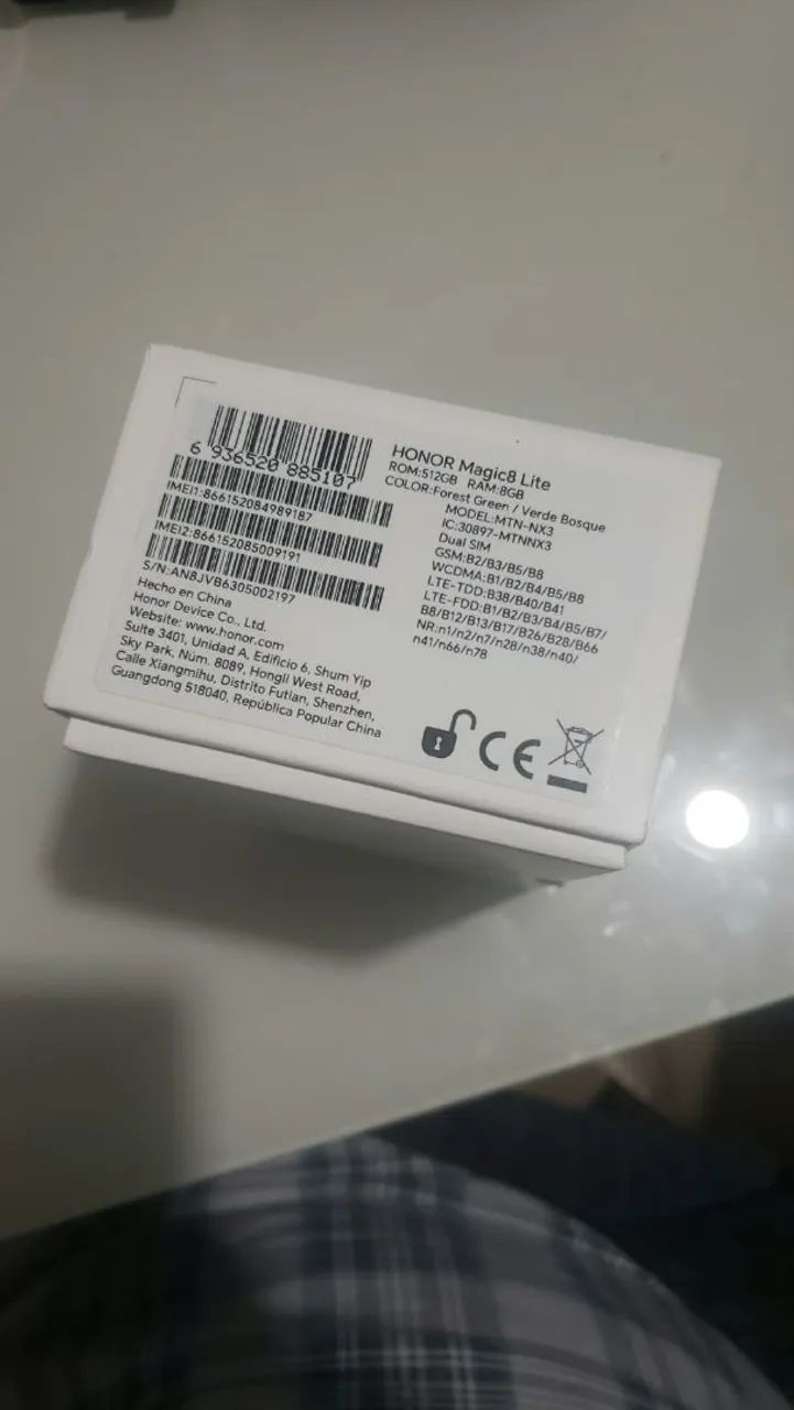 Celular Honor Magic 8 Lite 8gb RAM  - 512hd - Foto 4
