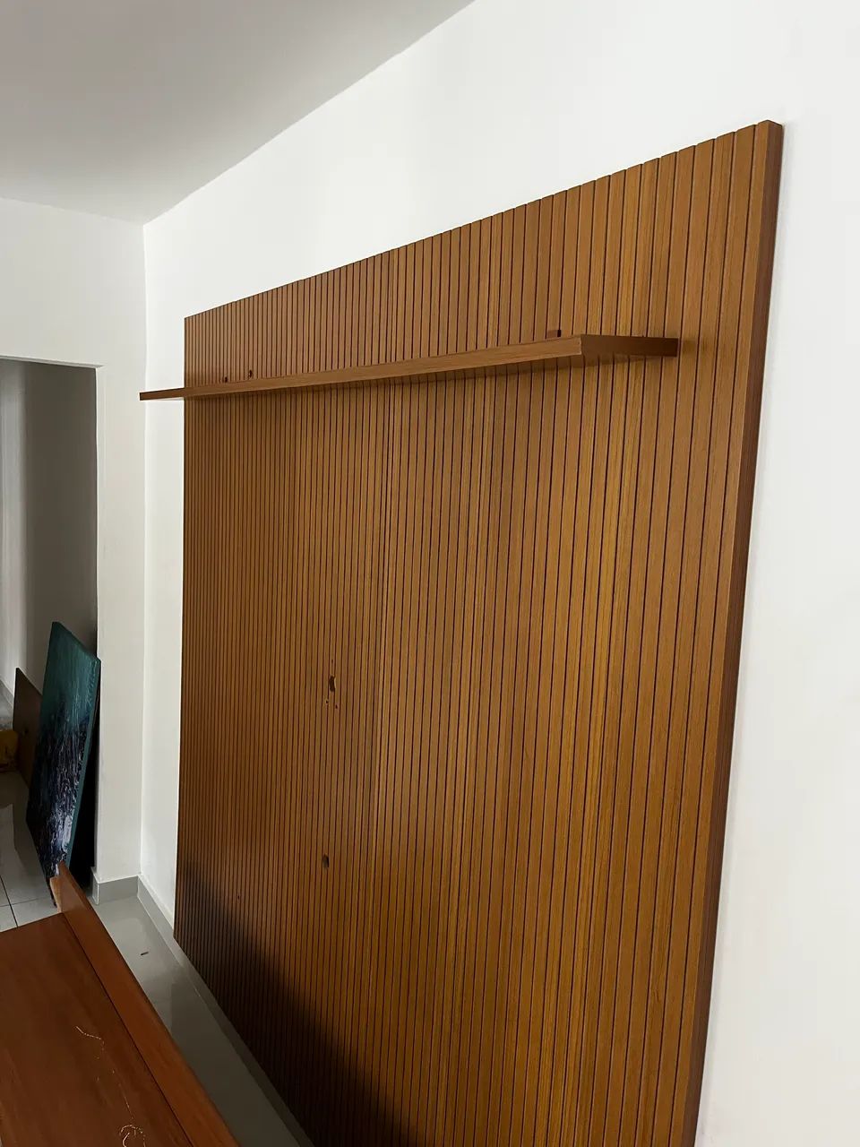 Painel ripado freijó  - Foto 2