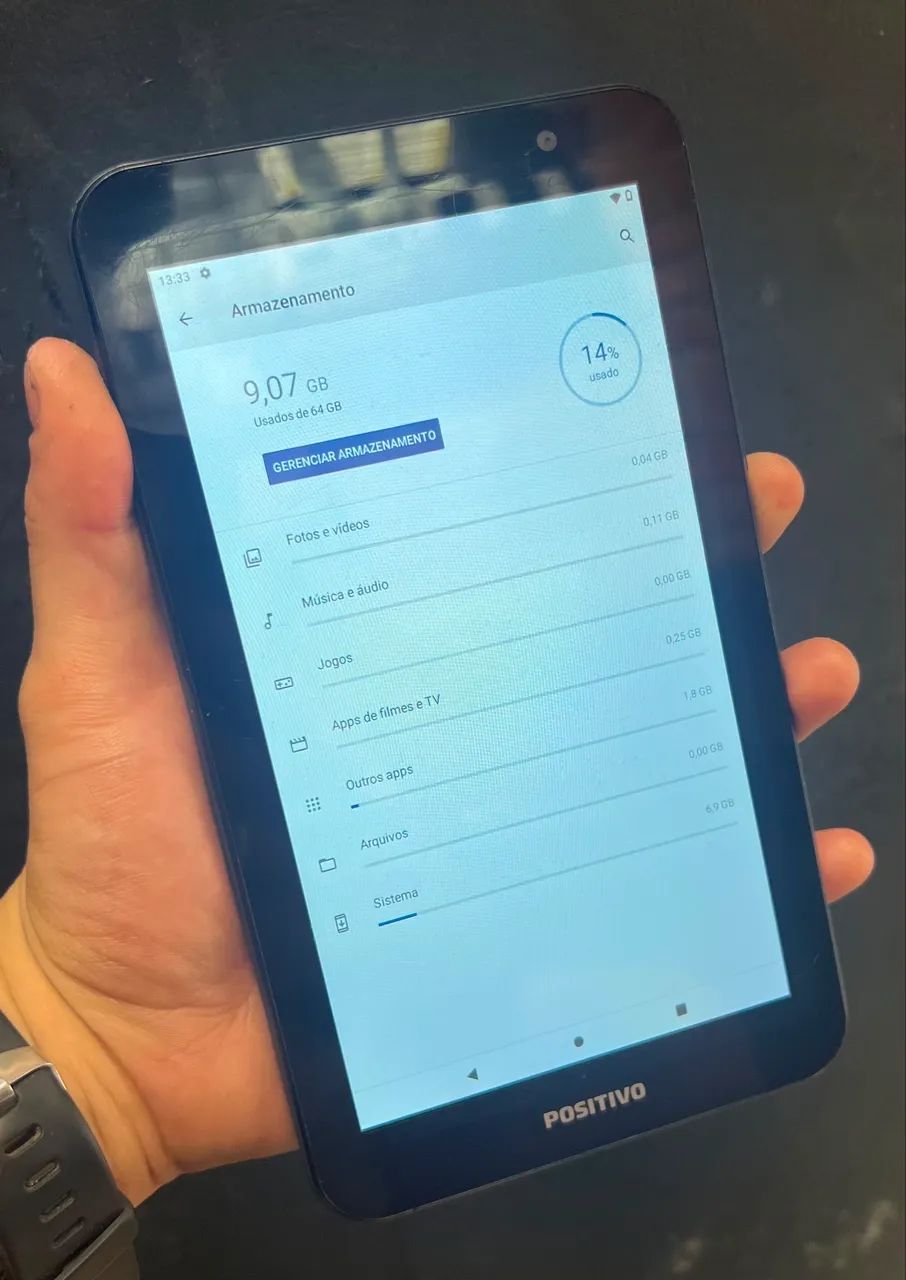 Tablet Positivo Twist Tab+ 64GB Grafite  - Foto 4