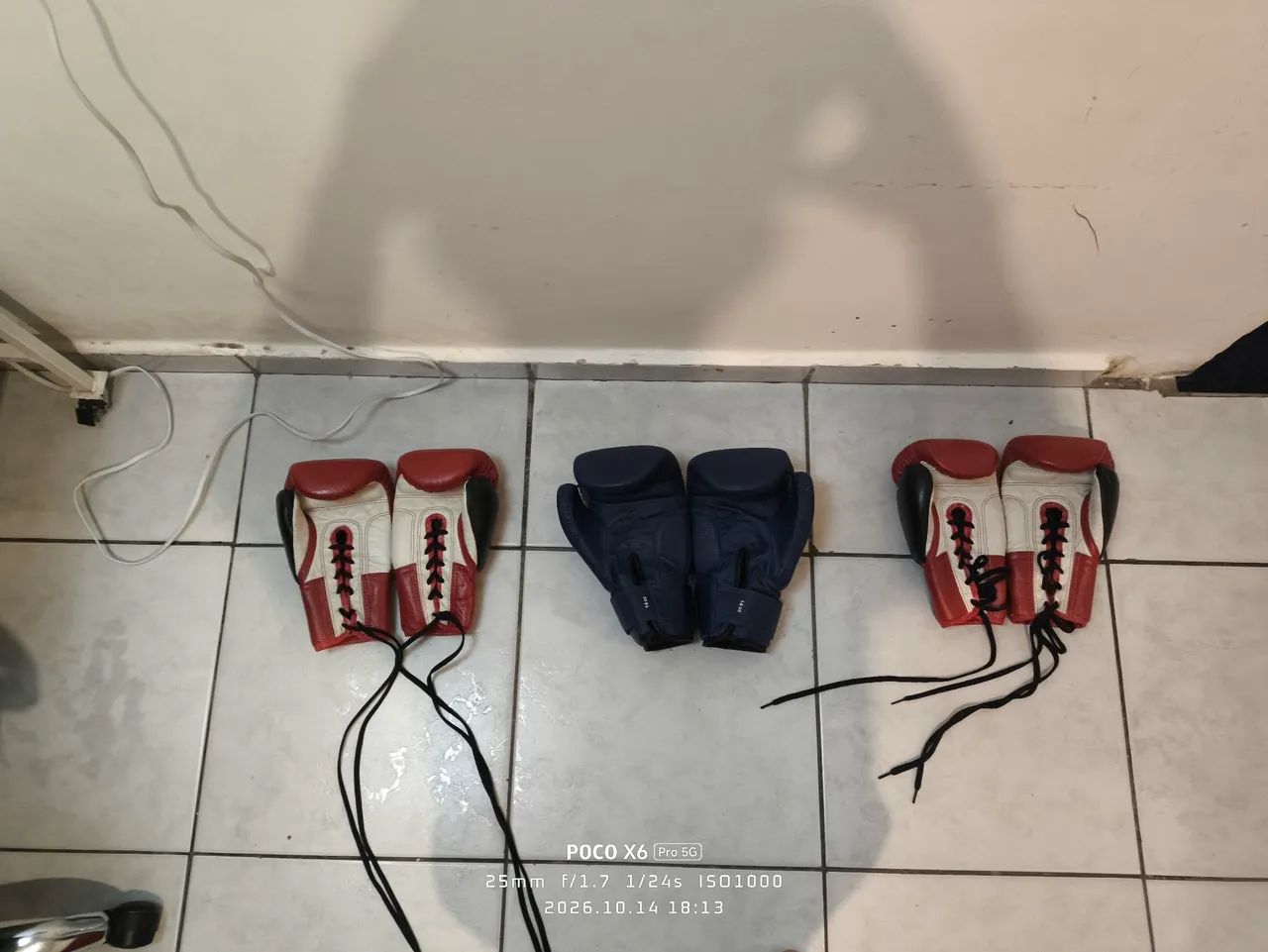 3 pares de luva de boxe - Foto 5