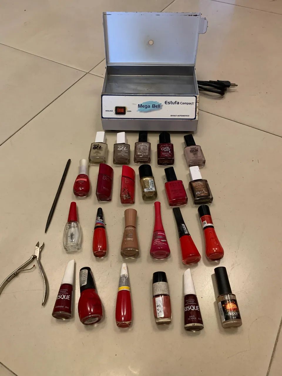 Estufa Esterilizadora para Manicure para Esterilizar Alicates - Mega Bell - Foto 3