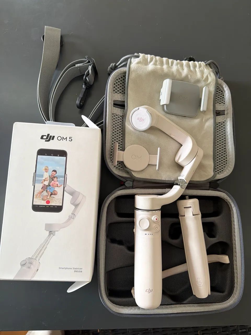 DJI OM5 Gimbal Original com Caixa e Acessórios 