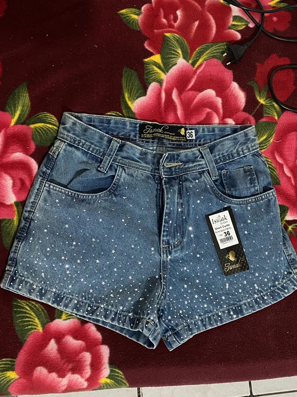 Short jeans n 36 novo - Foto 4