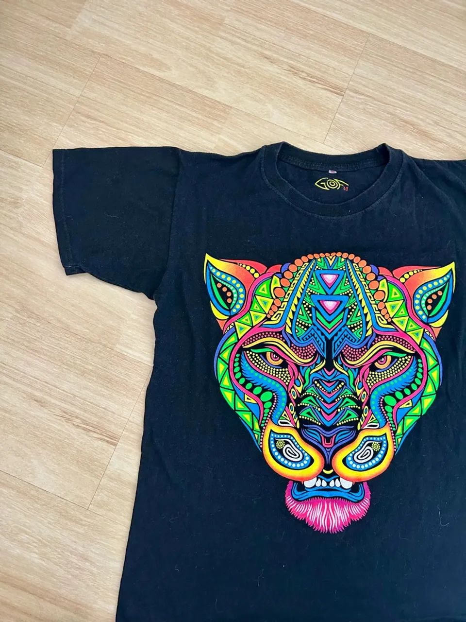 Blusa Preta Neon  - Foto 2