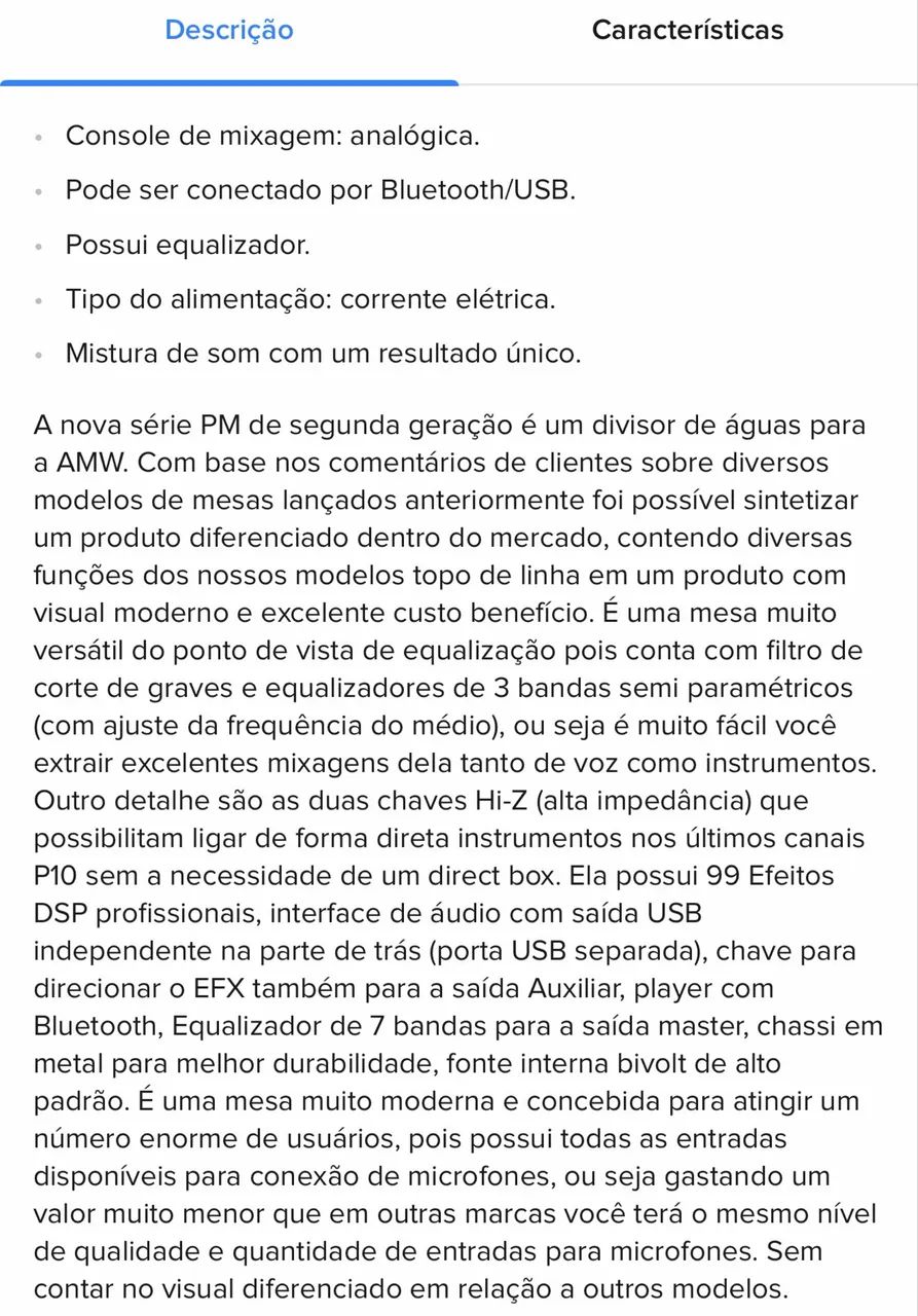Mesa AMW PM6 v2 - Foto 4