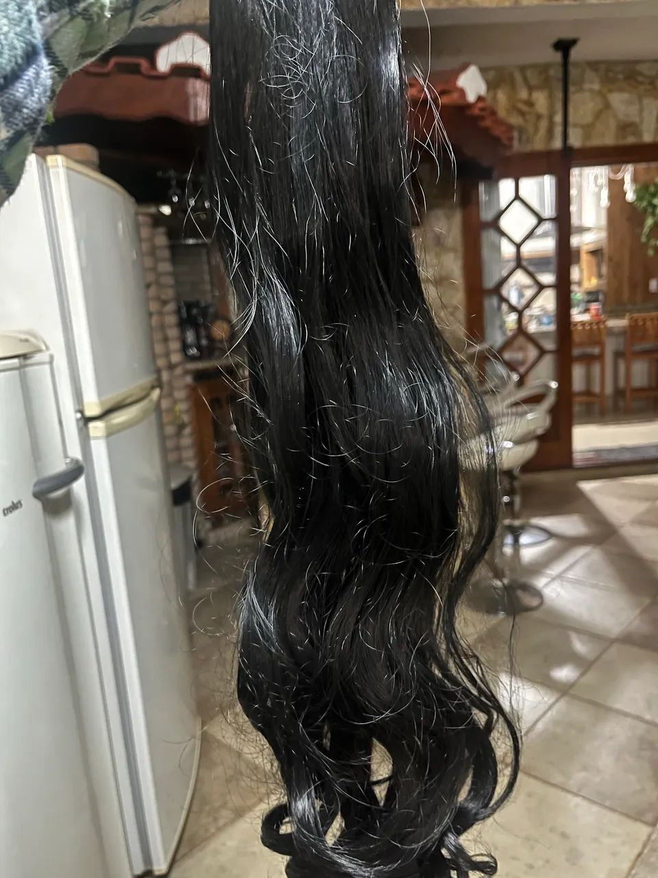Aplique rabo de cavalo 