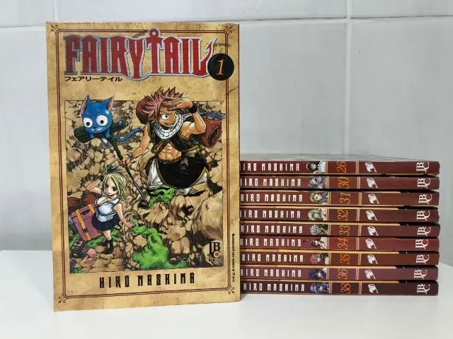 Mangás Fairy Tail (Leia a descrição)