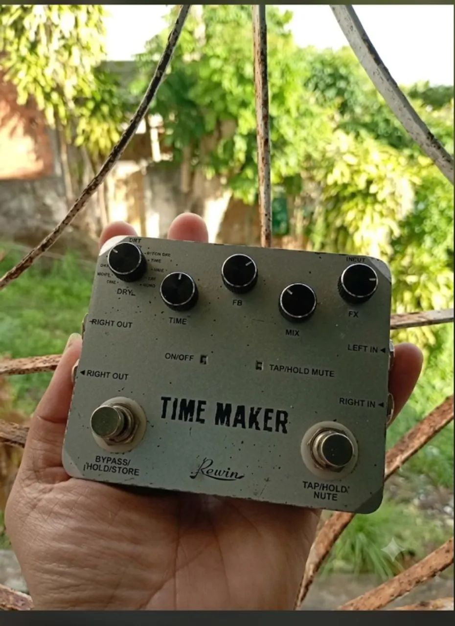 Pedal delay time maker vendo ou troco
