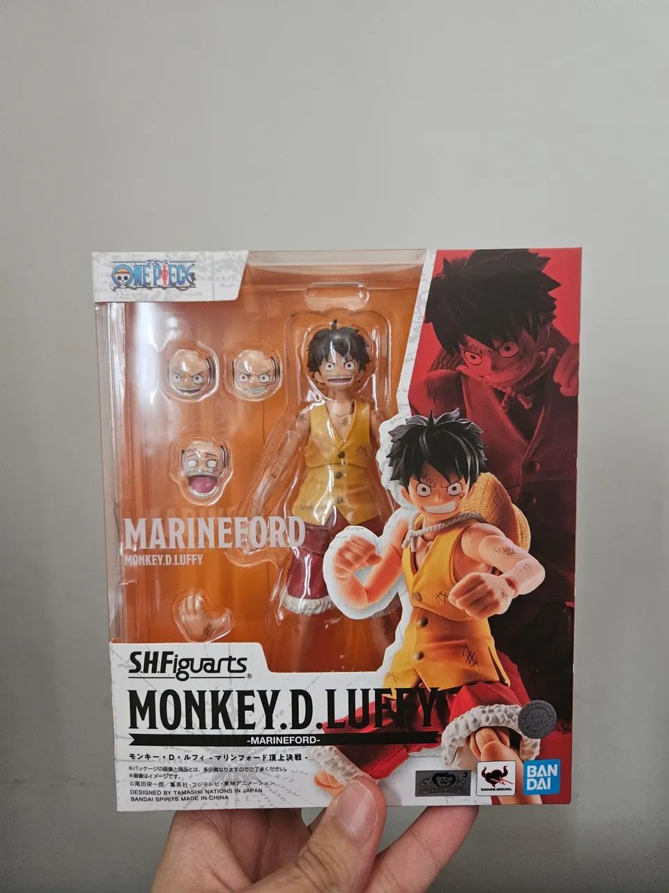 Sh figuarts luffy marineford - lacrado
