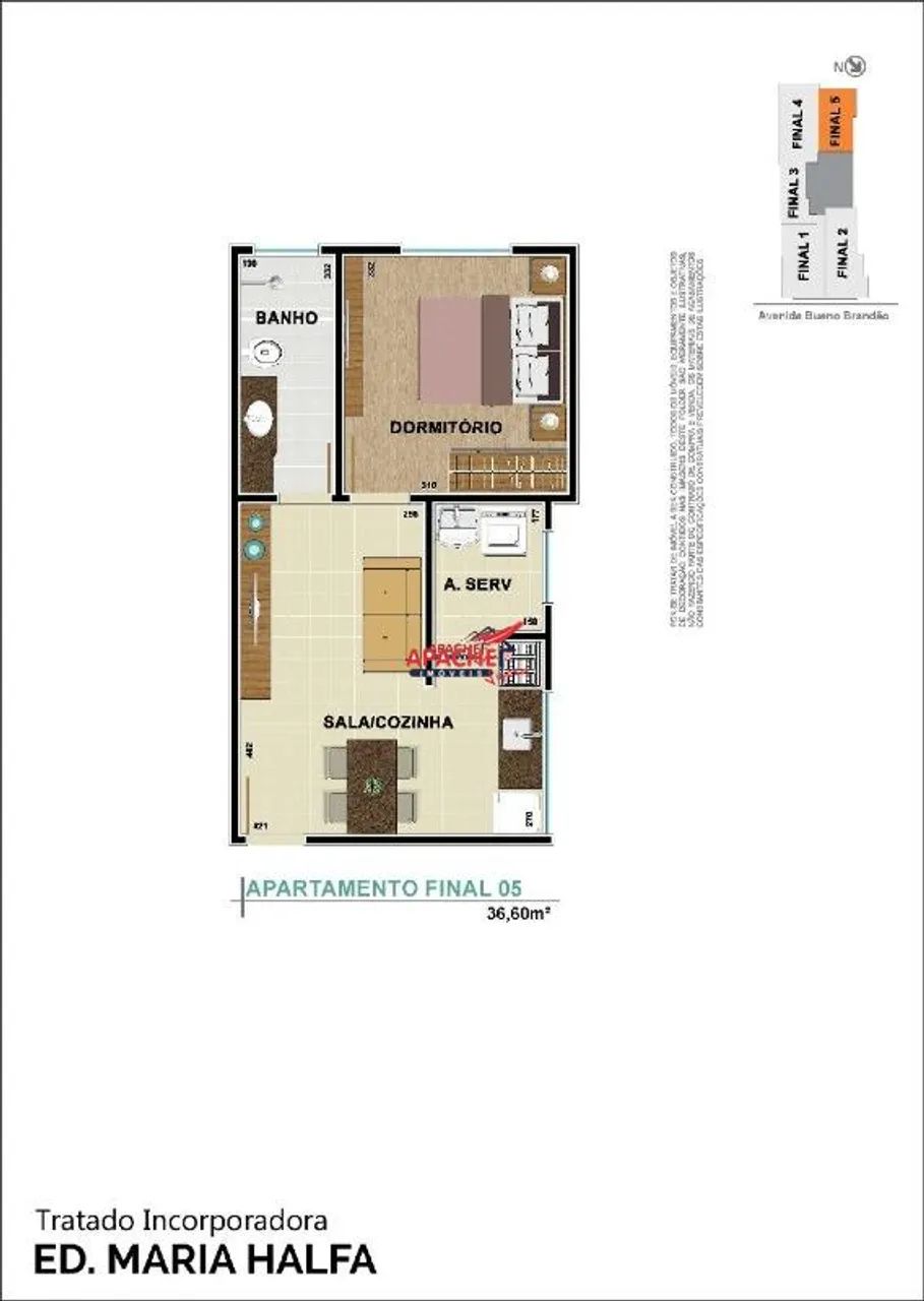 Apartamentos para venda no Centro de Viçosa -MG - Foto 3