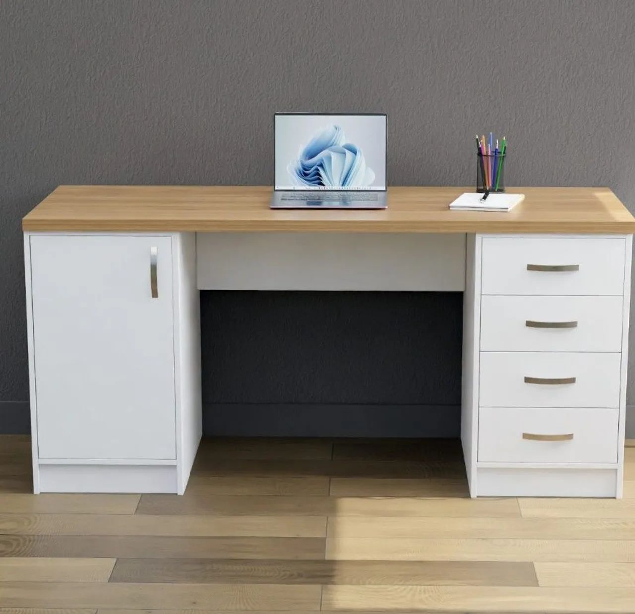 Mesa em mdf para escritório grande 