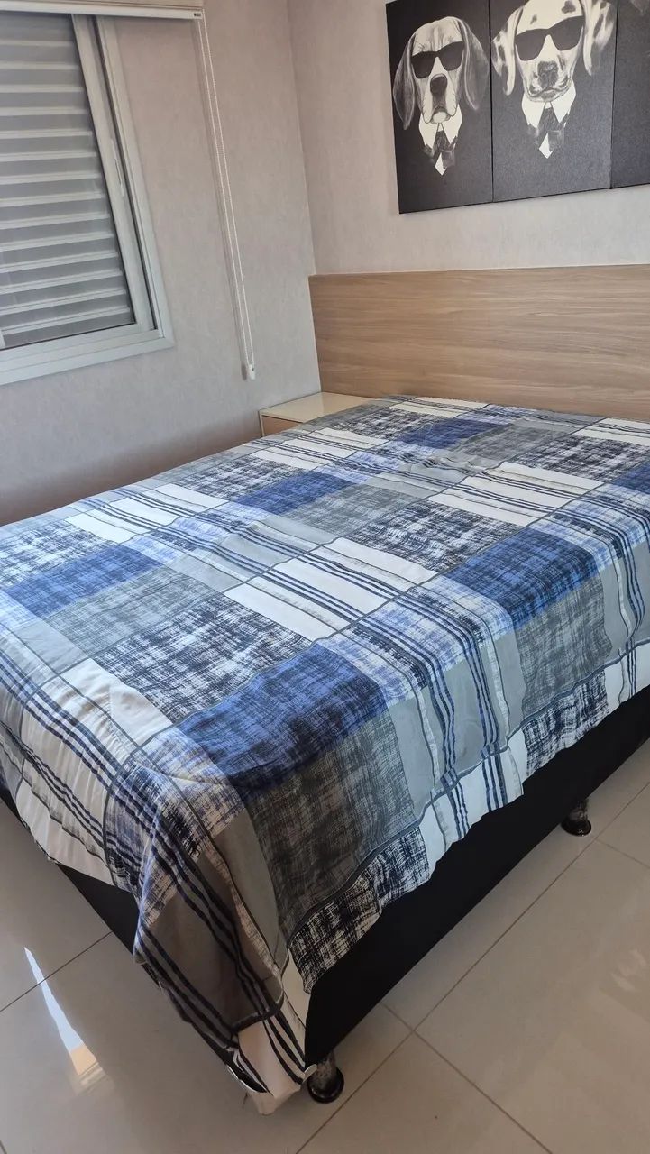 Cama box casal 