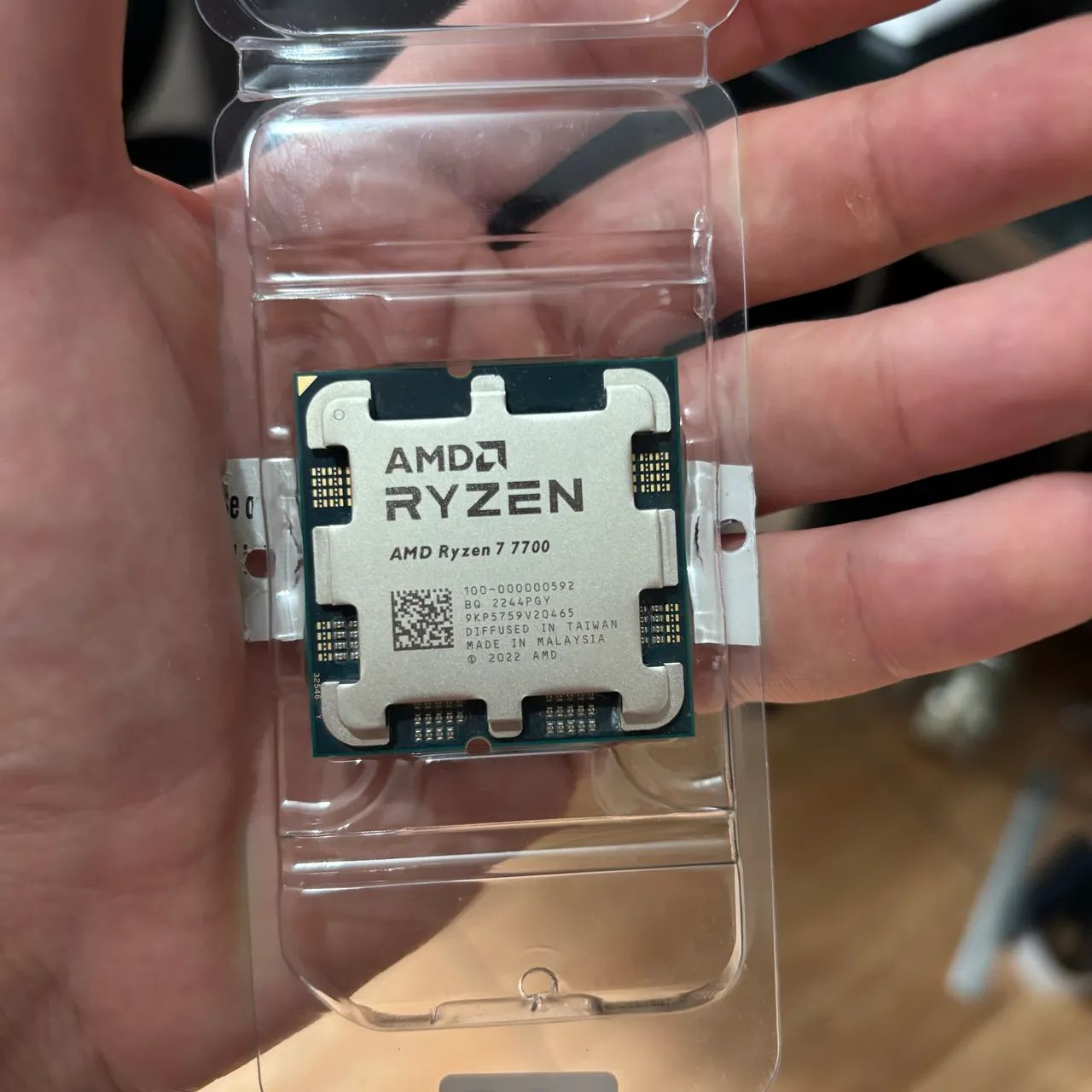 Processador AMD Ryzen 7 7700, 5.3GHz Max Turbo, AM5, 8 Núcleos