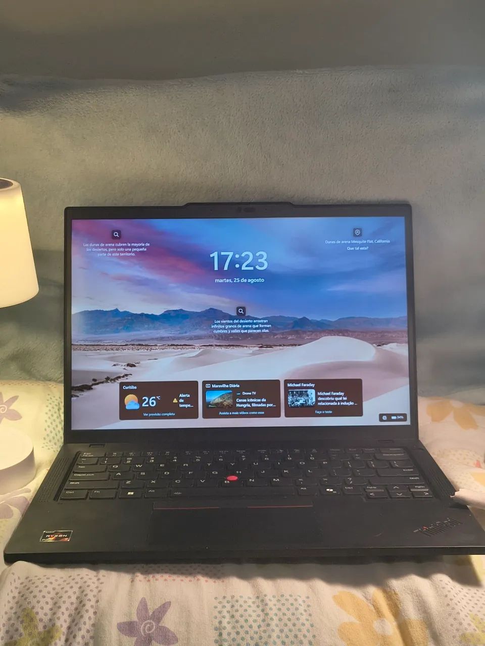 Notebook Lenovo P14s Gen 5 AMD Ryzen 7 Pro. - Foto 2