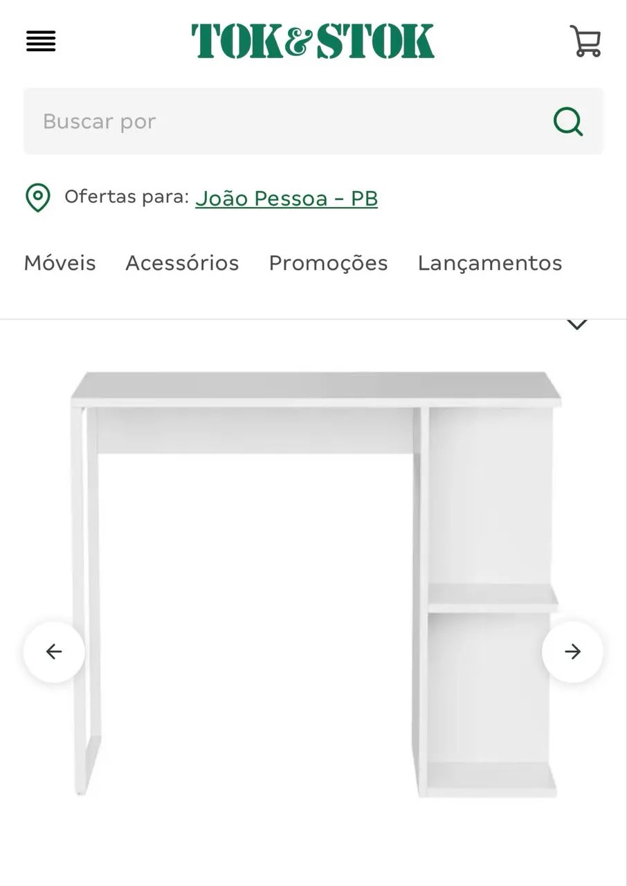 Mesa para escritório Tok Stok - Foto 3