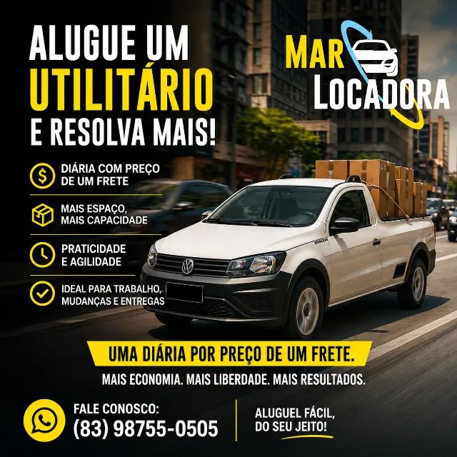 Aluguel de pick-up Saveiro ou Strada  - Foto 2