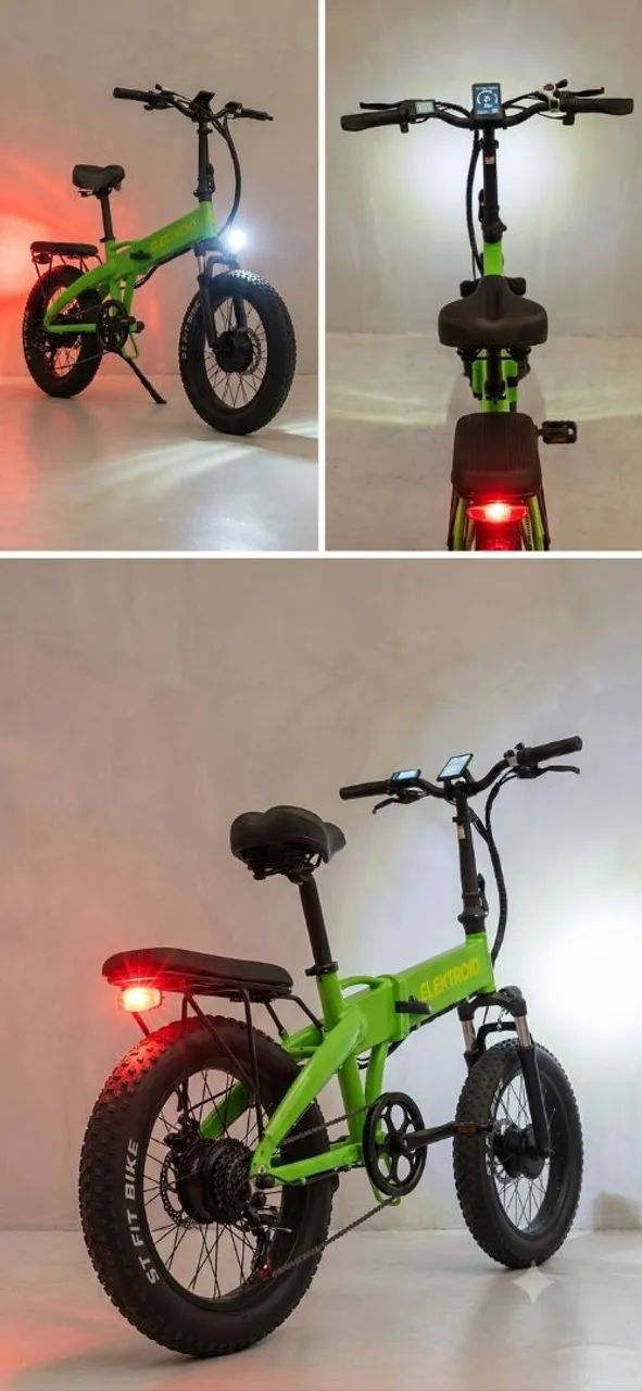 BICICLETA ELÉTRICA DOBRÁVEL  - Foto 4