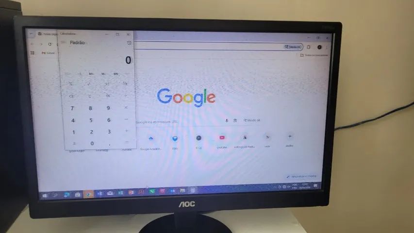 Monitor AOC E970SWNL LED 18.5" HD Preto 60Hz Antirreflexo - Foto 3