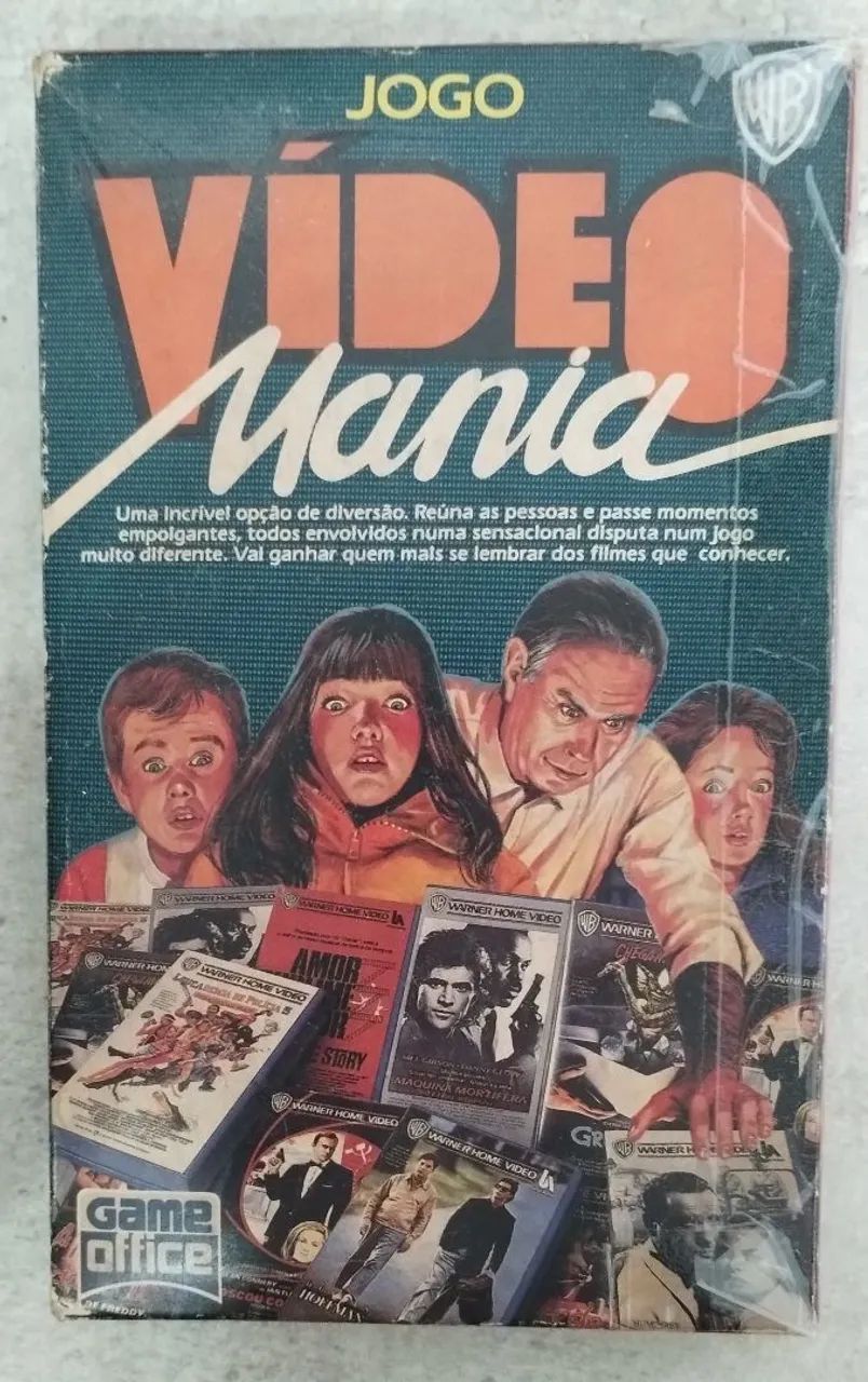 JOGO VÍDEO MANIA DE TABULEIRO 