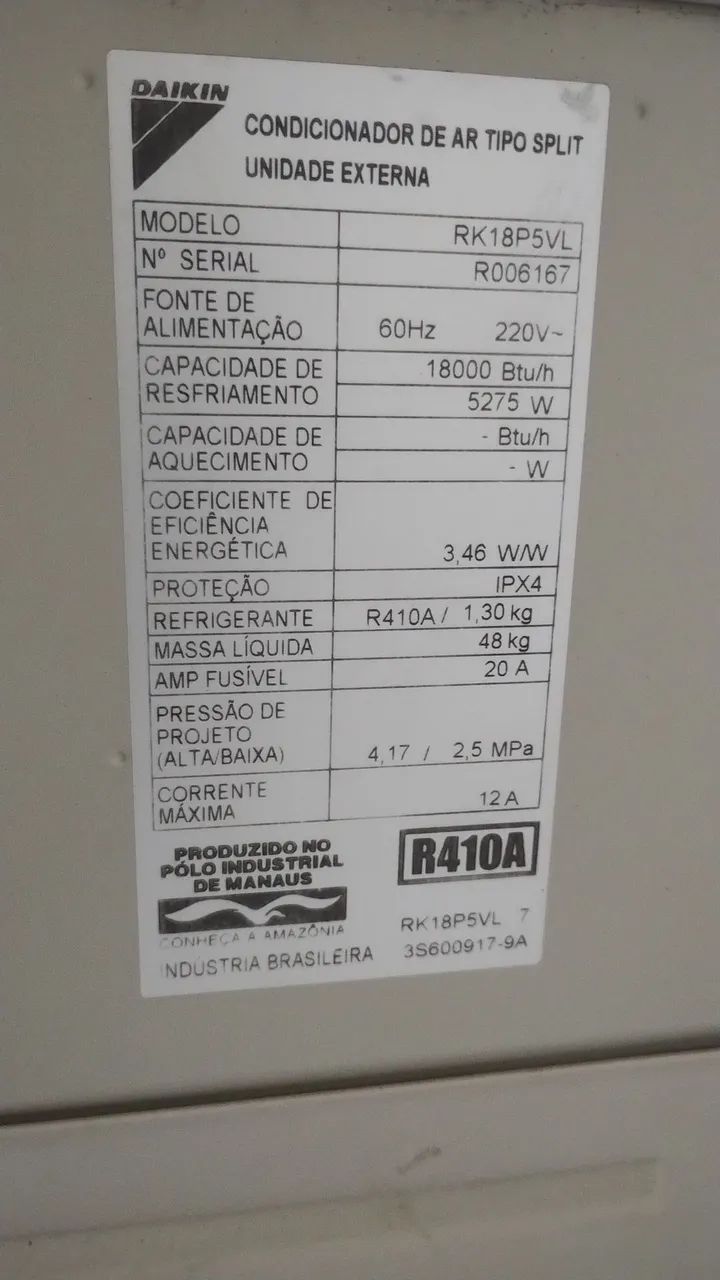 Ar condicionado 